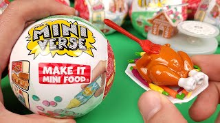 Opening Miniverse Christmas Holiday Series My Kosher Brands And Fan Mail