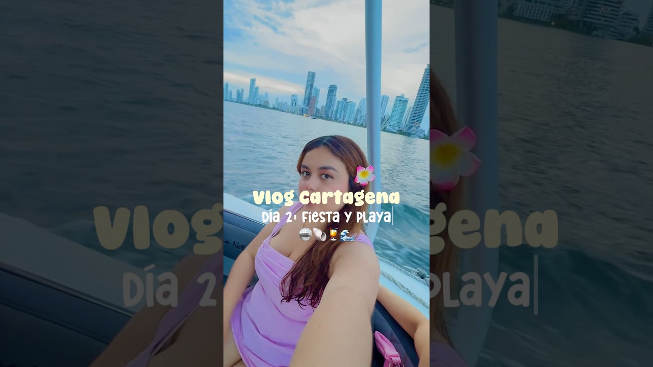 VLOG: Terminé en una fiesta en el mar🍸🌊🪩