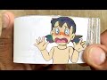 Doraemon cartoon flipbook 192  shizuka saw nobita bathing flip book  flip book artist 2024