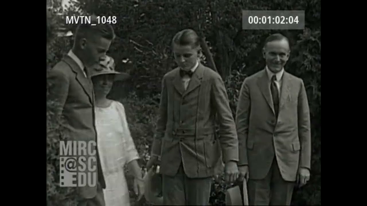 The Coolidge Family at the White House (1923)