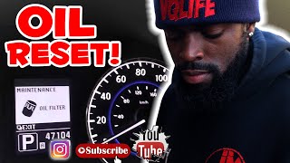 How to reset oil light infiniti G35 G37 2008 Infiniti G35 Oil Reset