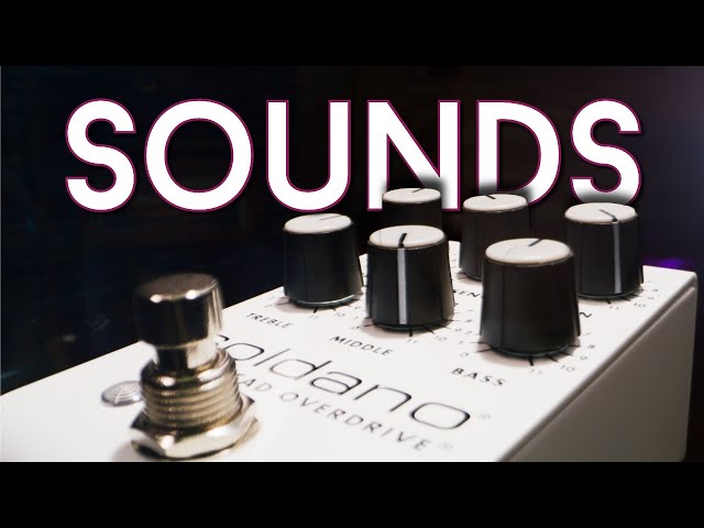 Soldano SLO Pedal - Sounds ONLY - YouTube