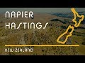 Napier and Hastings, New Zealand (city overview, English subtitles)