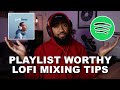 How to mix  master lofi beats playlist worthy mixes