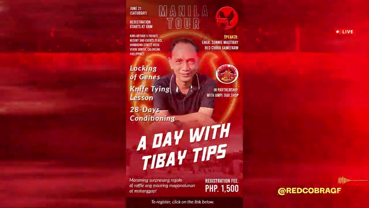 A Day w/ Tibay Tips sa June 21 King Arthur's Private Resort Caloocan