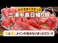 【みさきまぐろきっぷ】美味しい物食べてゆっくりしたい人向け、攻めない癒しのまったり旅🐟 海鮮、温泉、海、カフェ... ｜大人の女ひとり日帰り旅VLOG＠三浦半島