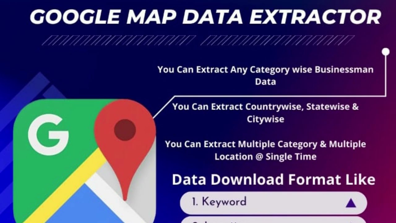 Google Map Extractor Software Google Maps Data Scraping Software 