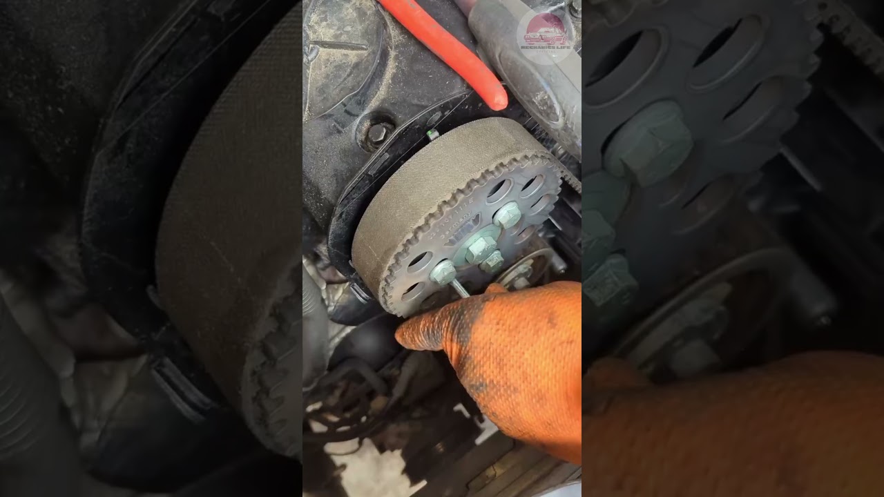 Timing belt replacement on a legendary passat 1.9 TDI 