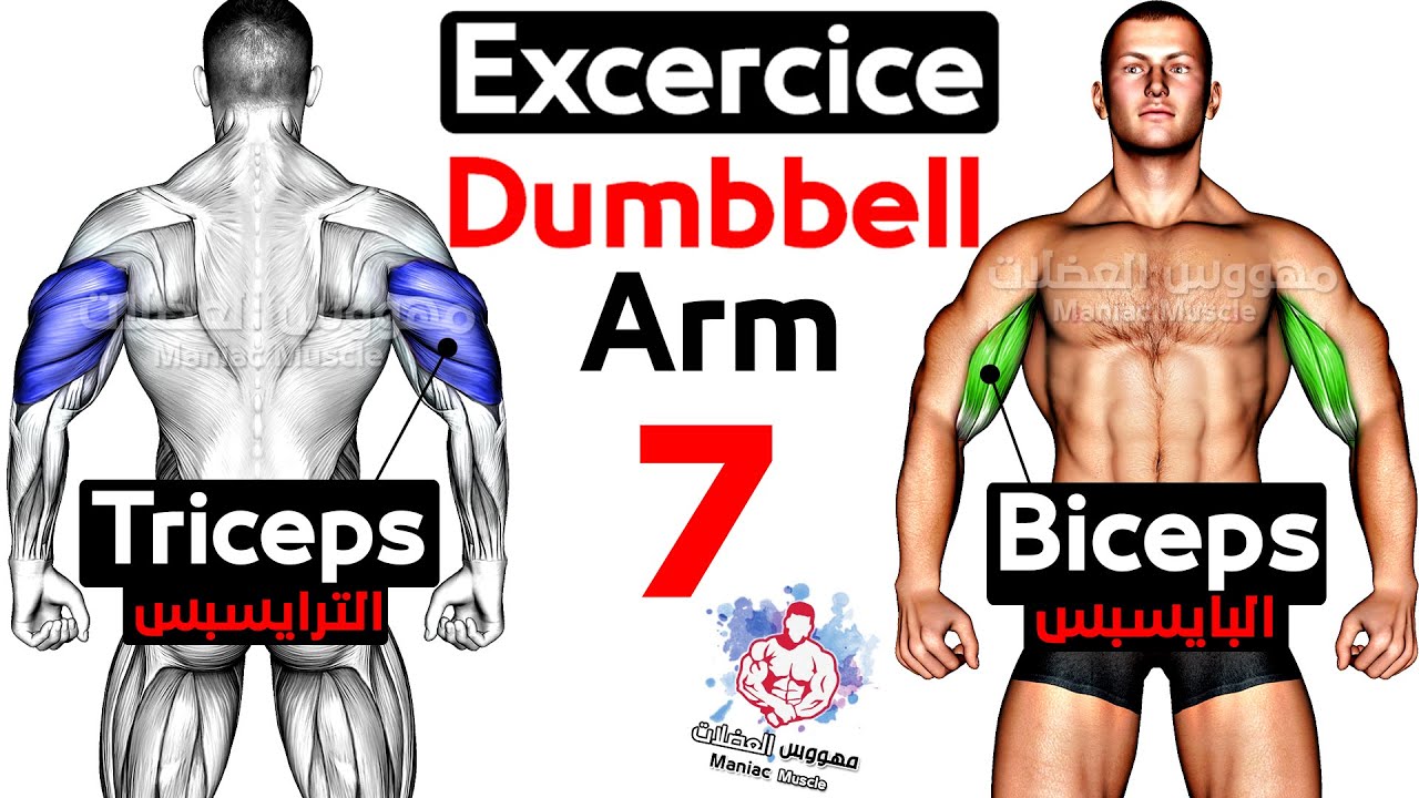 How to get bigger arms ( Biceps - Triceps )-تمارين باي وتراي - YouTube