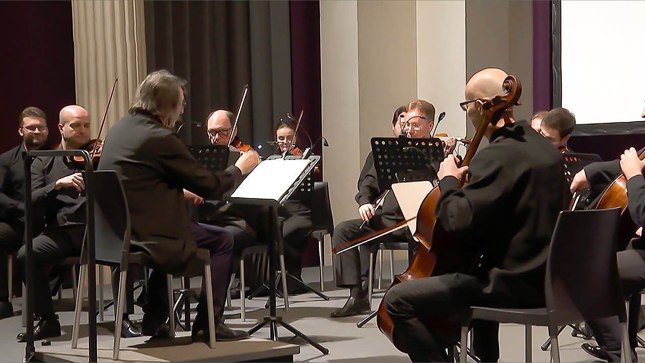 Чайковский в Пушкинском музее: Юрий Башмет дирижирует оркестром среди шедевров искусства