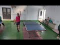 Latihan VS Pak Heri Ketua RT Bintik Serang #pingpong 