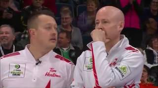 Unbelievable In-off double for 2 by Kevin Koe (WMCC 2019)