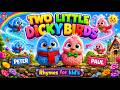 🐦 Two Little Dicky Birds 🐦 | English Rhymes For Kids | AppyToons TV | Nursery Rhymes For Kids