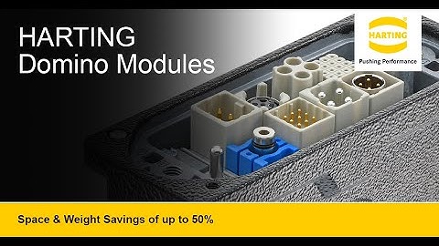 Modular Industrial Connectors | Han-Modular® | NEW Domino Modules