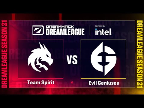 Team Spirit vs Evil Geniuses | Game 2 | DreamLeague Season 21 - Group B