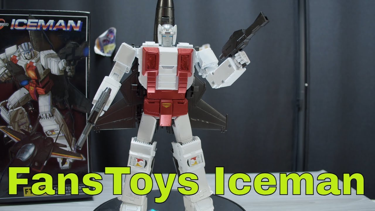 Fans Toys FT-30B ICEMAN (Masterpiece Air Raid) Review - YouTube