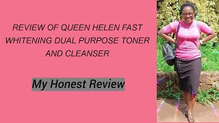 Review of Queen Helen egg yolk dual toner/cleanser|| Fast whitening Toner I've ever seen and used. 🙄 screenshot 4