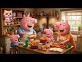 Peppa Pig Family Care Family Cooking Together