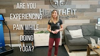 Full Are You Experiencing Pain with Yoga - HealthFit Physical Therapy & Chiropractic Update