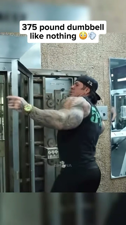 That time when Rich Piana and Big Boi discovered a 375lbs dumbbell… 🔞 Language Restricted 🚫