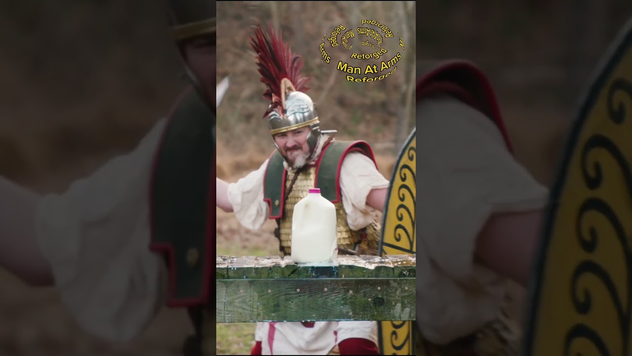 Check out the latest Man At Arms Reforged Episode by @AweMe!#manatarmsreforged #romane #gladiator2