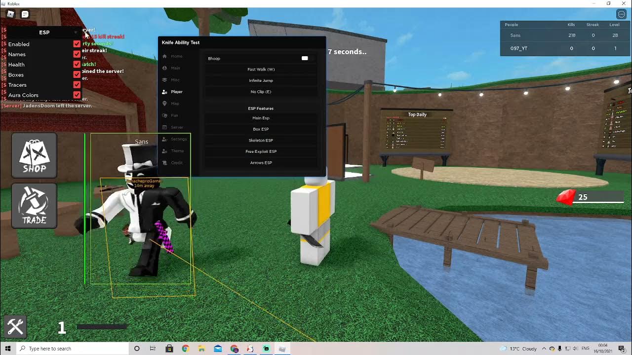KAT auto kill (PASTEBIN) YouTube