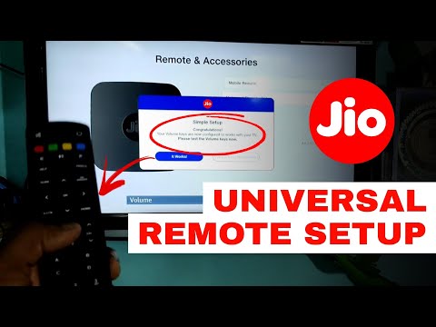 How to Set Up & Use @Jio Remote as a Universal Remote | Jio Set Top Box