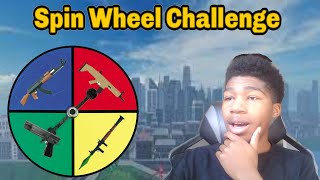 RANDOM LOADOUT SPIN WHEEL CHALLENGE | Roblox Base Battles