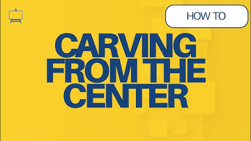 How to Center Carve in Easel Software