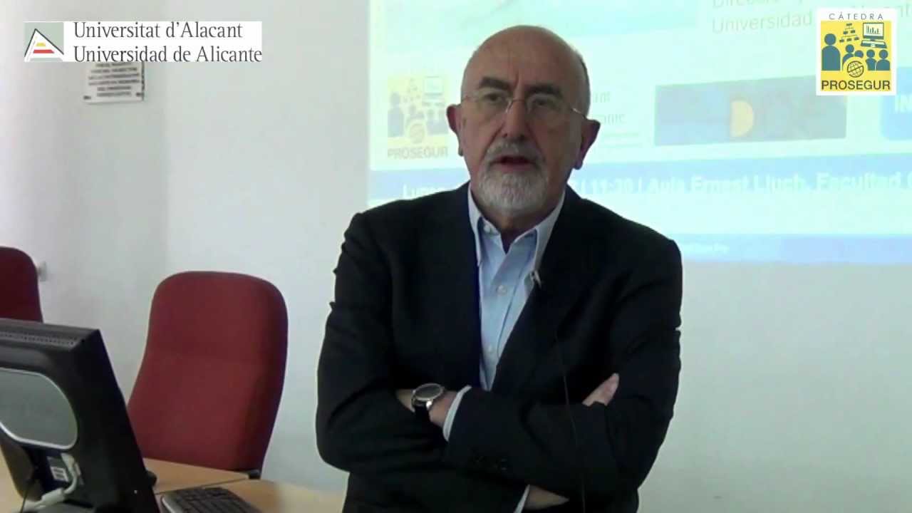 Entrevista José Alvaro Cuervo García | Cátedra Prosegur | Universidad de Alicante camera iphone 8 plus apk