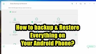 Transfer Everything to Samsung S8/S8+ [iSkysoft Toolbox for Android] screenshot 4