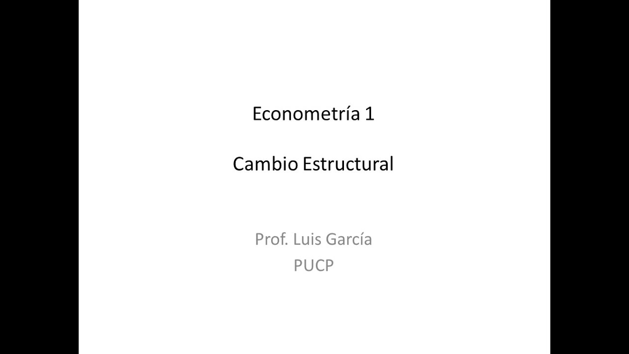 Cambio estructural