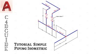 AUTOCAD TUTORIAL  BASIC SETTING AND DRAWING ISOMETRIC PIPING FOR BEGINNER