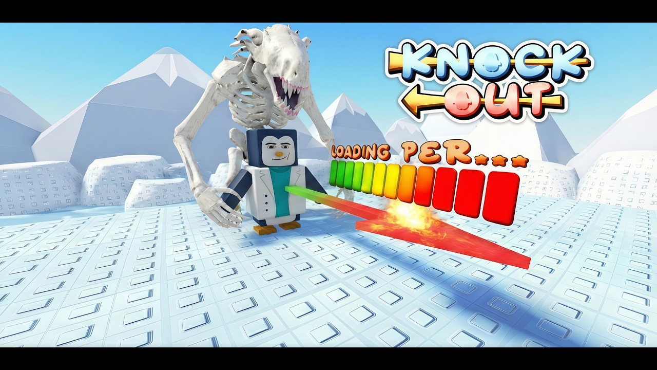 Roblox KNOCKOUT FUNNIEST Moments🐧