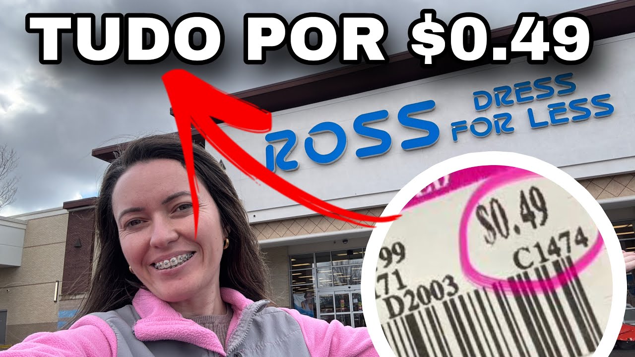 TUDO POR $0.49 PROMOÇÃO ANUAL DA ROSS -2026 