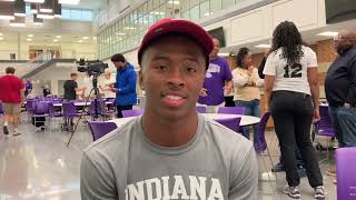 Brownsburg WR Branden Sharpe on his college decision