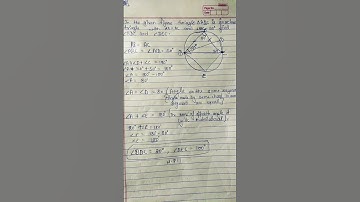 In the given figure triangle ABC is an isosceles triangle with AB =AC and Angle ABC =