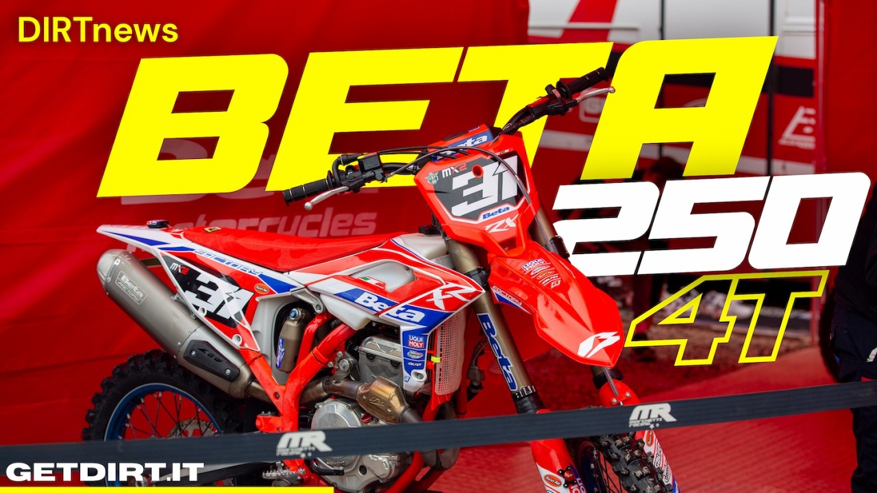Beta RX 250 4T: come è fatta la prima 250 4 tempi MX di Beta