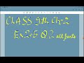 Class9th Maths Chapter 2 Exercise 2.5 Q2 I, ii, iii