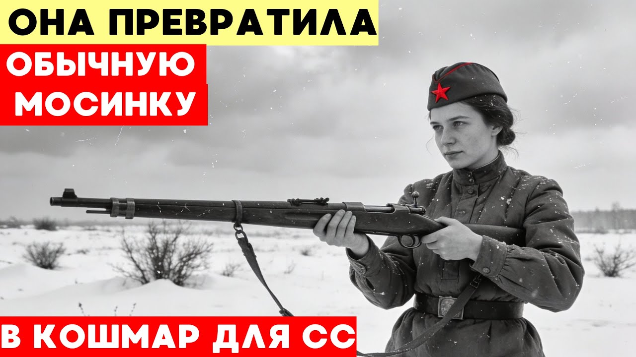 Секрет советской снайперши, превративший мосинку в оружие которого боялись все фрицы