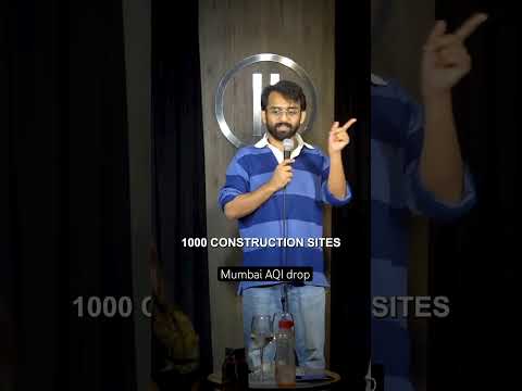 Mumbai AQI dropped #standupcomedy