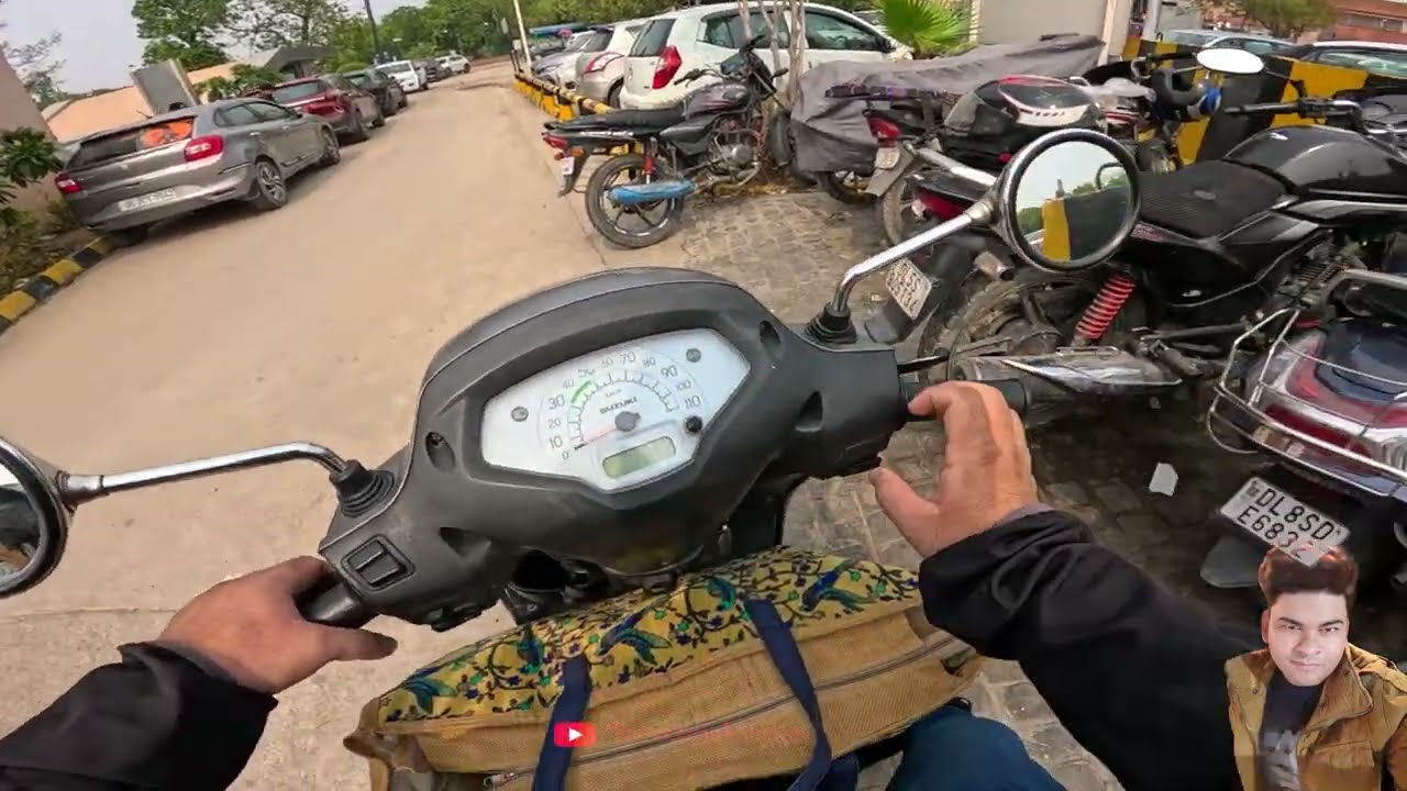 Vlog 75 - Kashmiri Gate Metro Station Parking to Jagatpuri | Bike travel video - Day