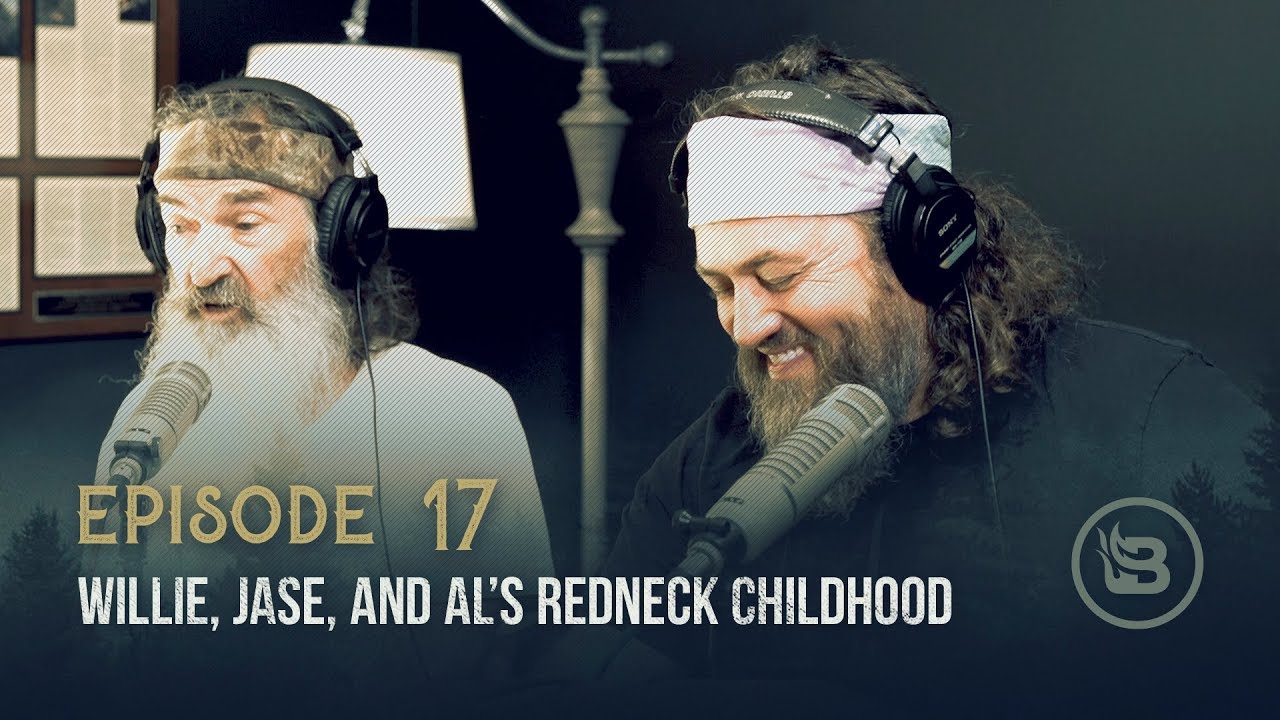 Ready go to ... https://youtu.be/fk4gp0GEQ1QWatch [ Willie, Jase, and Alâs Redneck Childhood | Ep 17]
