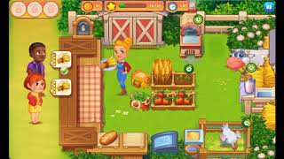 Farming Fever Cooking Games - Level 12 🍎🌻🫐 - No Boosters - FULL STORY - CaroGamesNL screenshot 3