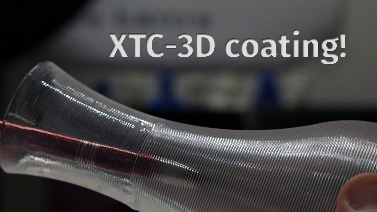 XTC-3D makes your 3D prints smooth as butter