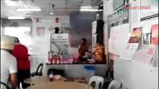 Kedah man runs amok in coffee shop, video goes viral