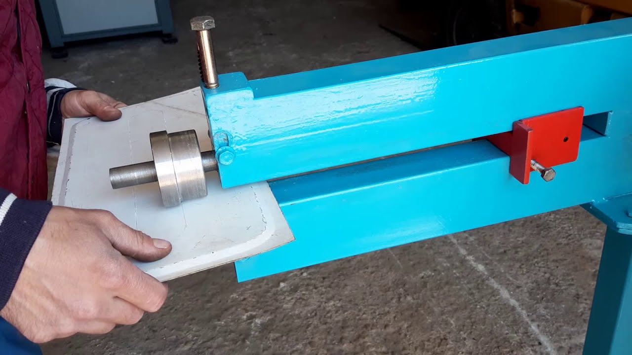 bordatrice fai da te, bead roller homemade part 4