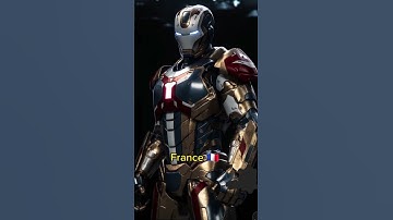ASKING AN AI TO CREATE EVERY IRON MAN SUIT FOR EACH COUNTRY  #shorts #subscribe  #youtubeshorts