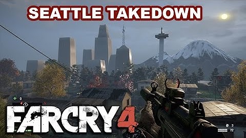 Far Cry 4: SEATTLE TAKEDOWN /custom map DatomCZ stealth gameplay/ ps4