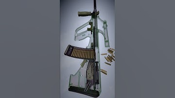 Working of an Steyr AUG